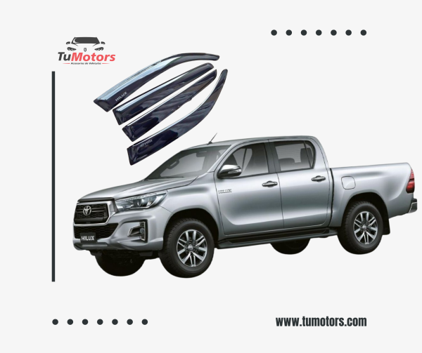 Visor Lluvia Hilux 2012 - 2020