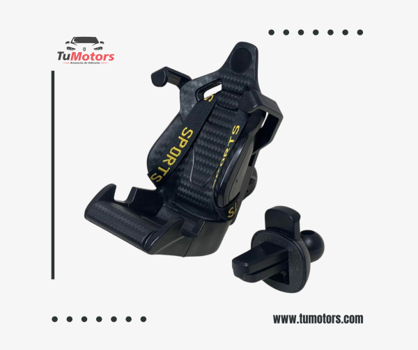 Porta Celular diseño Asiento Auto Sport