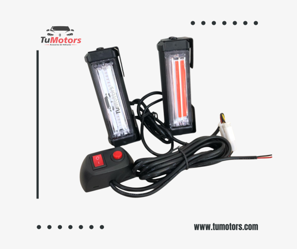 LED FLAHS PARA PATRULLA / BOMBERO+