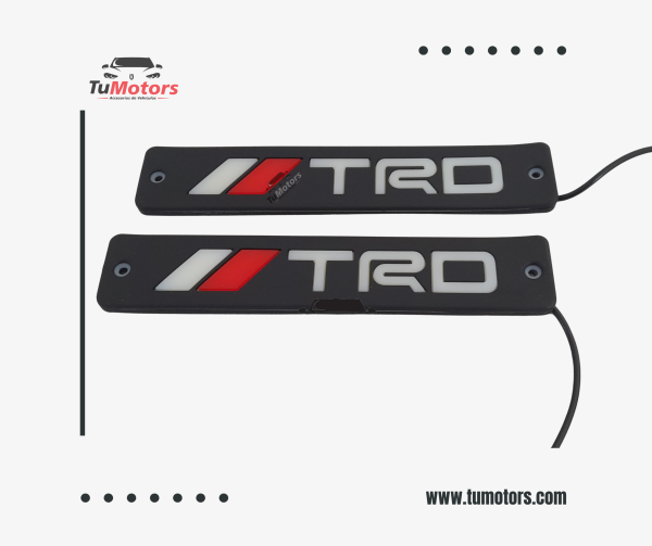 Emblema TRD  con iluminación LED